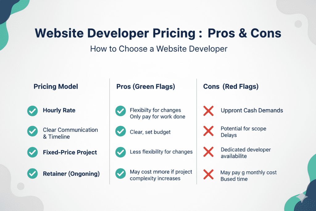 website development pricing for small business