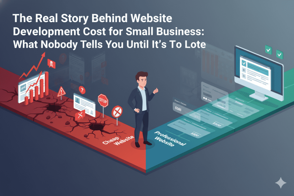 website development cost for small business