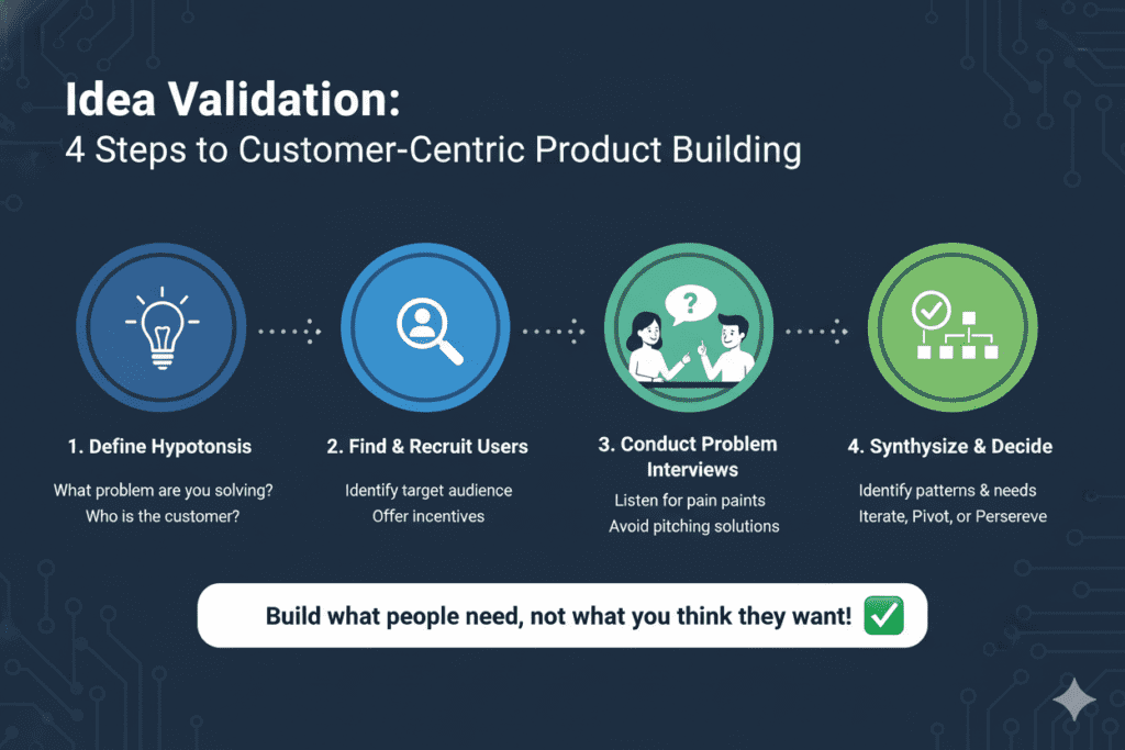 SaaS idea validation process