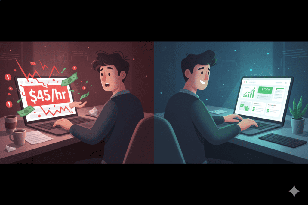 freelance web developer hourly rate