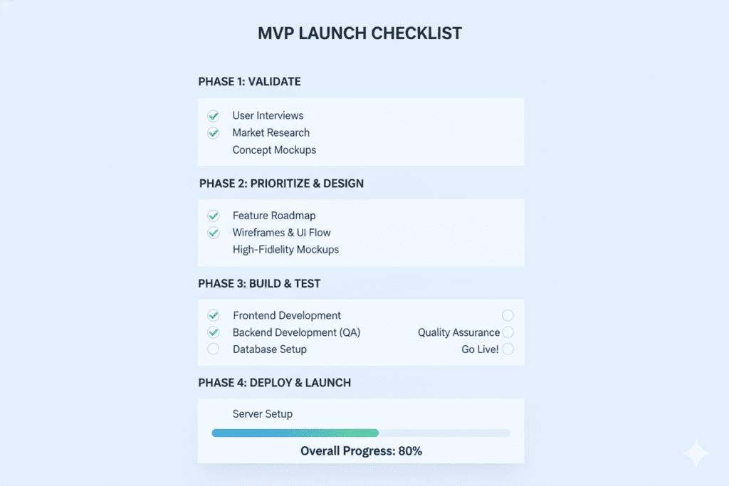 rapid MVP development