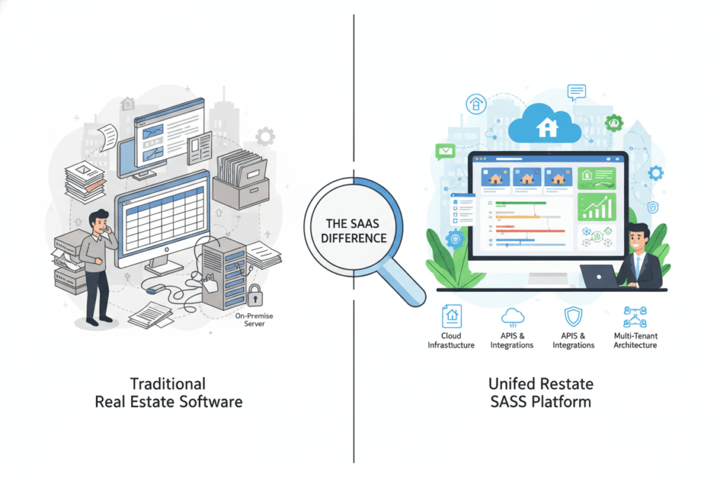 real estate SaaS software development