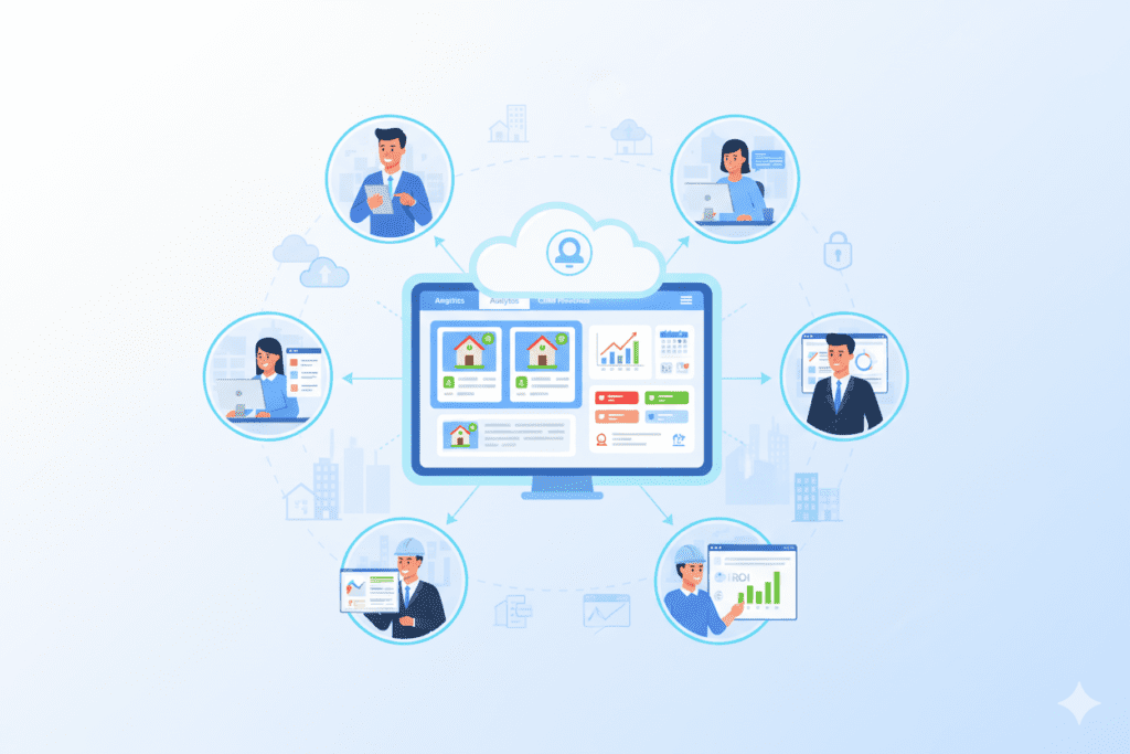 real estate SaaS application development