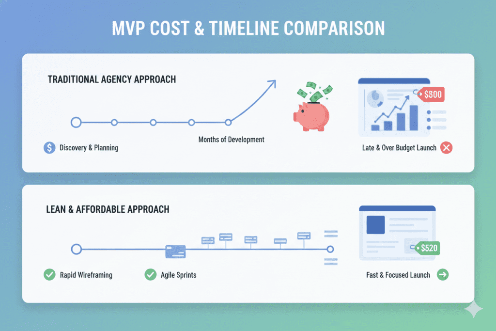 Low cost MVP development company