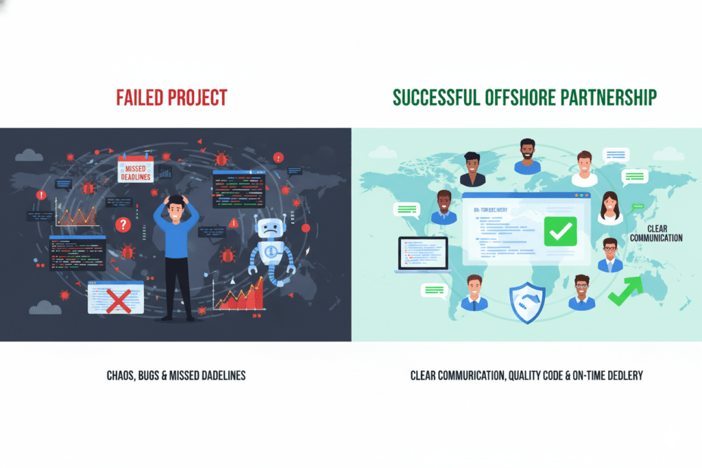 Offshore development services for startups