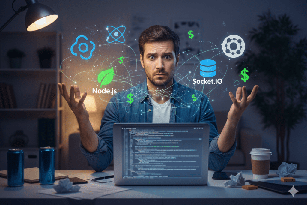 real time chat app development cost