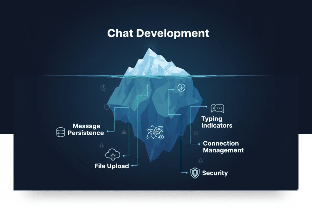 websocket chat app development cost