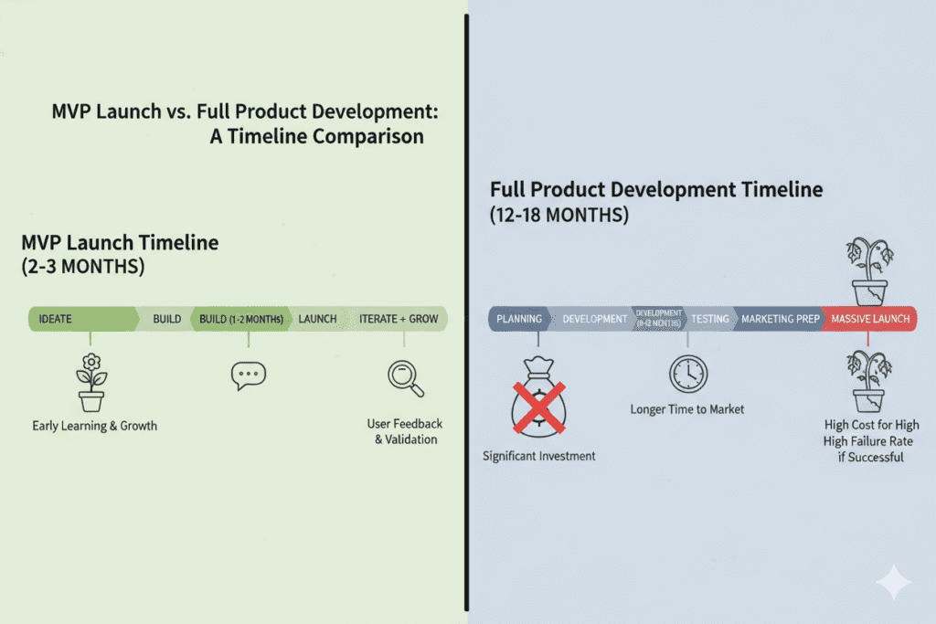 benefits of MVP development for startups