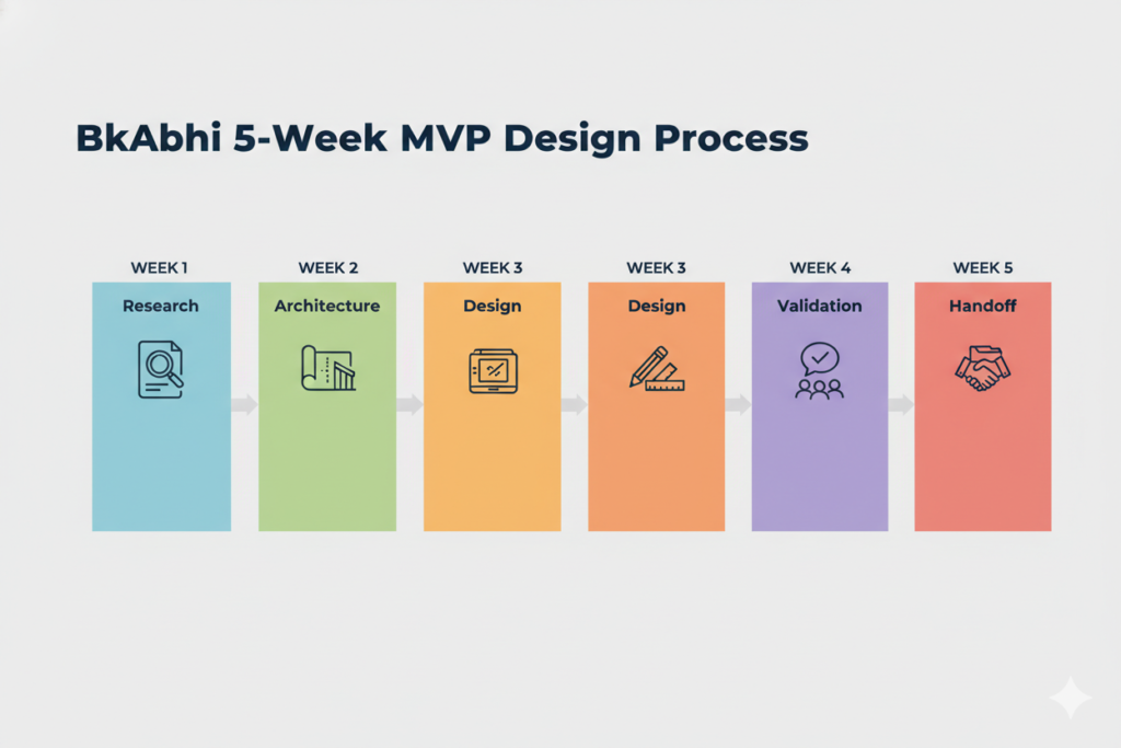 UI/UX design services for startup MVPs