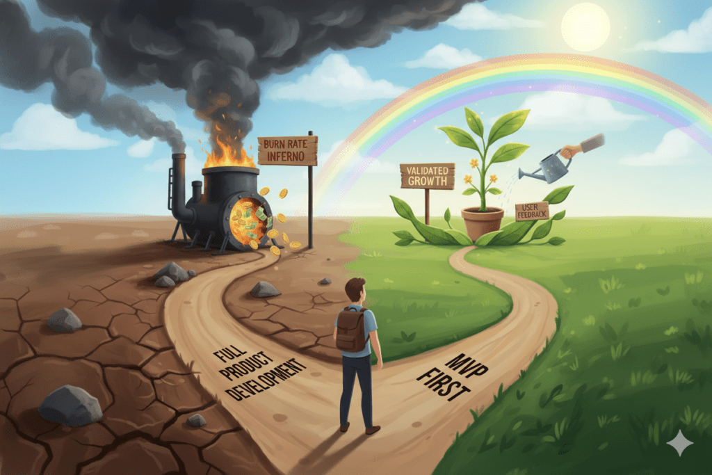 why startups need MVP development services first