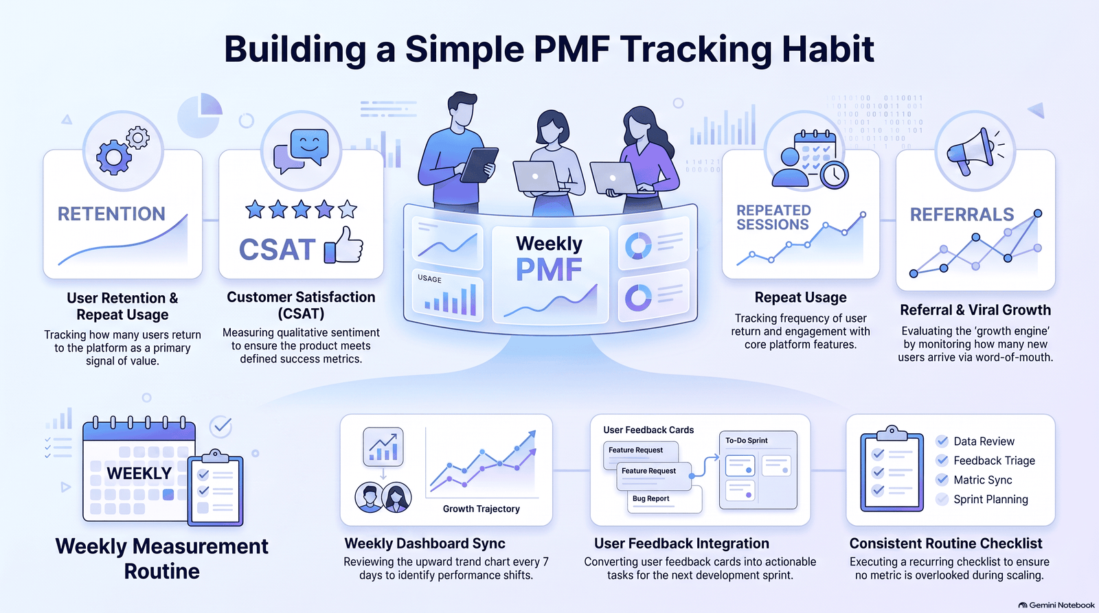 Building a Simple PMF Tracking Habit