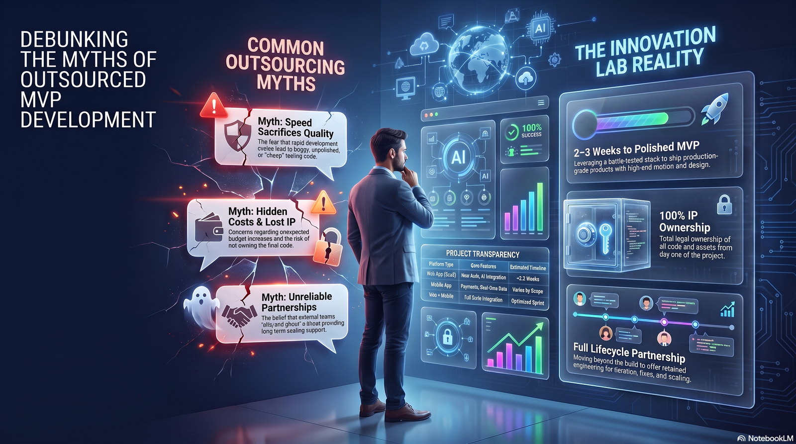 Common Myths About Outsourcing MVP Development