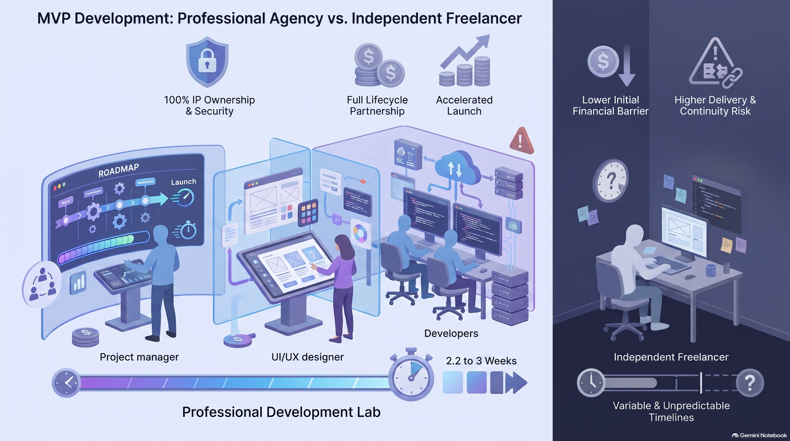 MVP agency vs software house