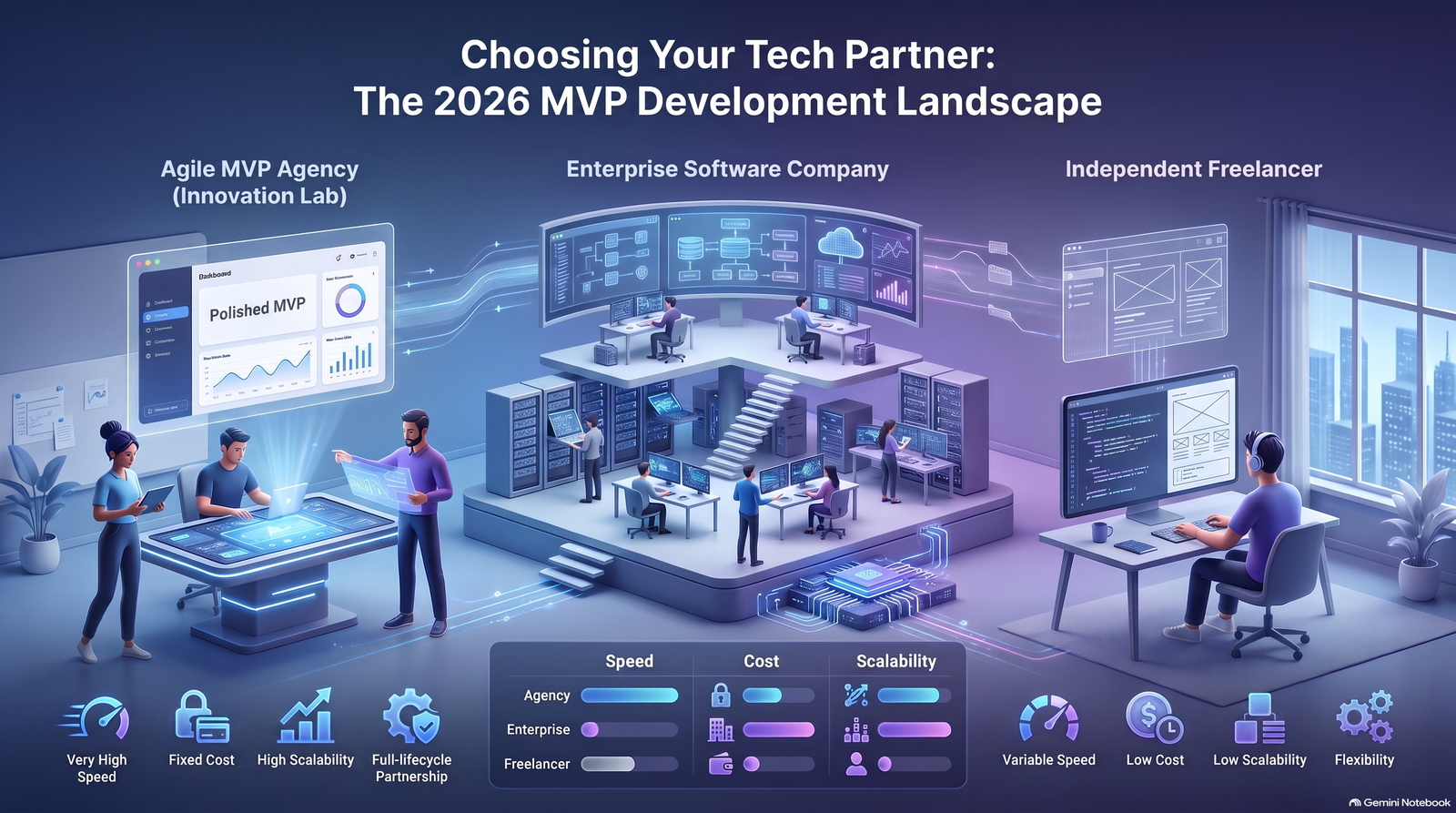 MVP development agency vs software development company
