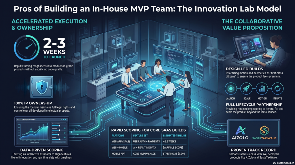Pros of Building an In-House MVP Team