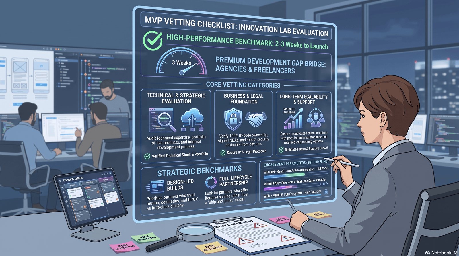 hiring checklist mvp agency