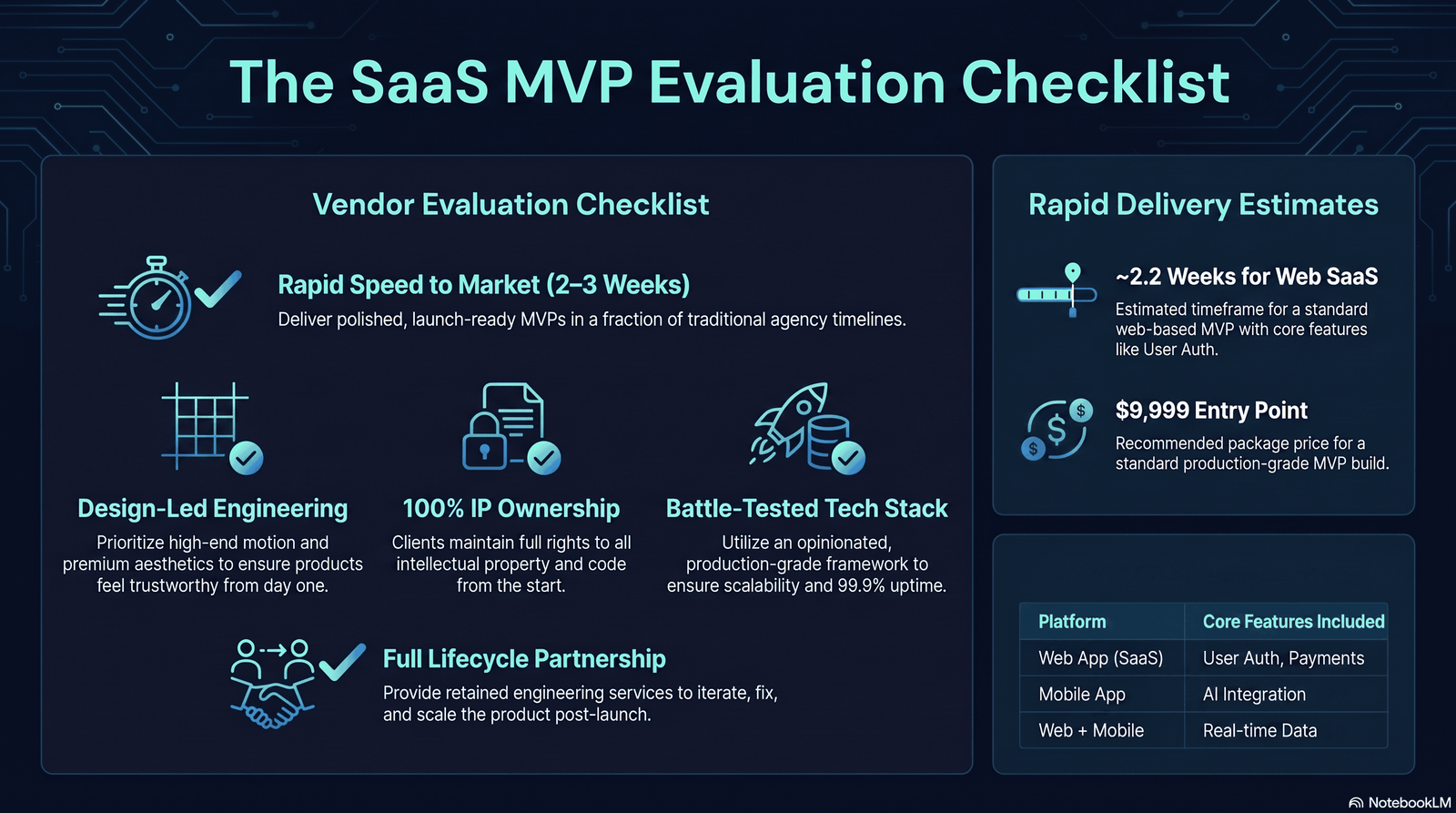 how to choose MVP development company checklist India
