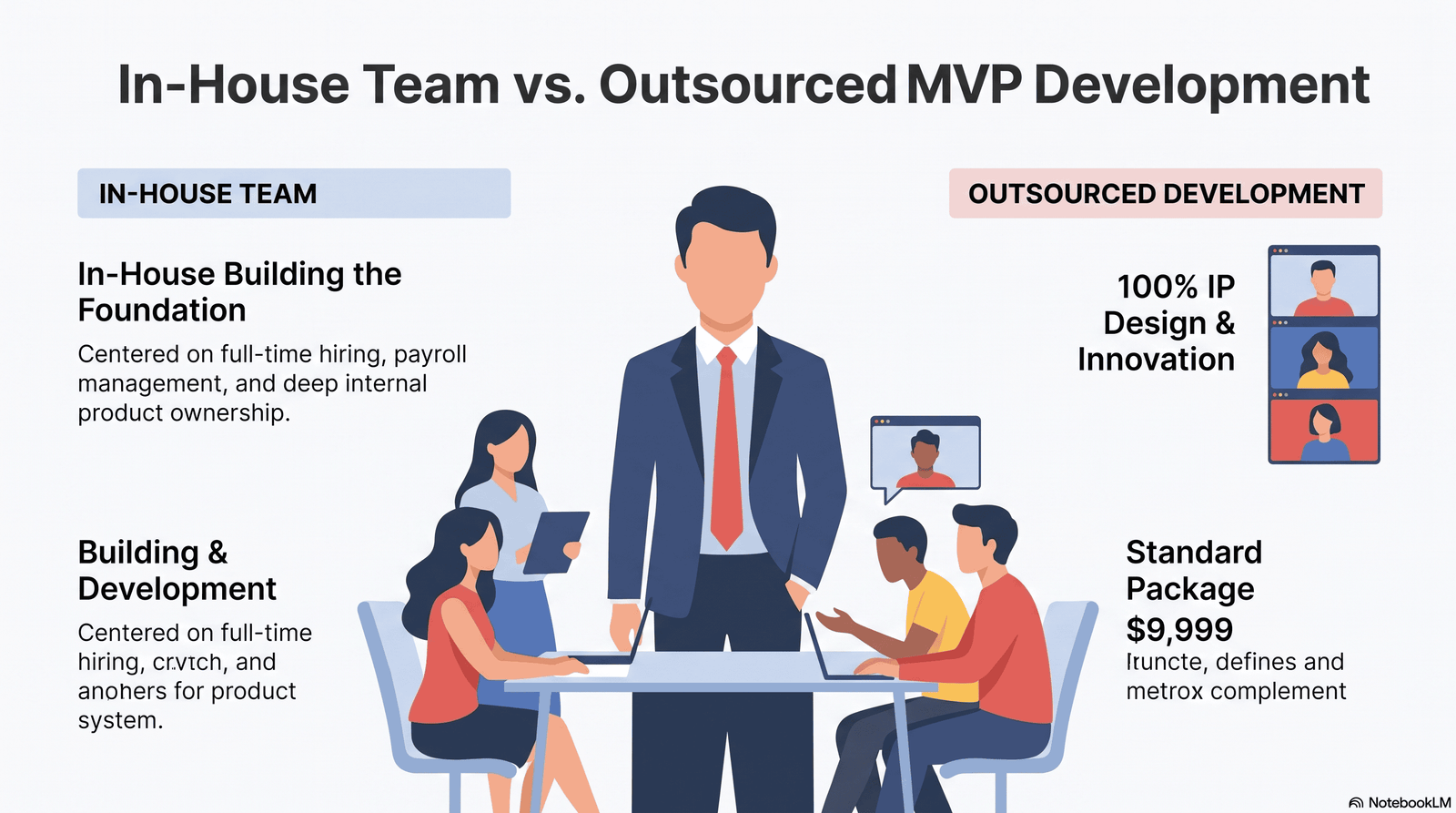 in-house vs outsourced mvp development