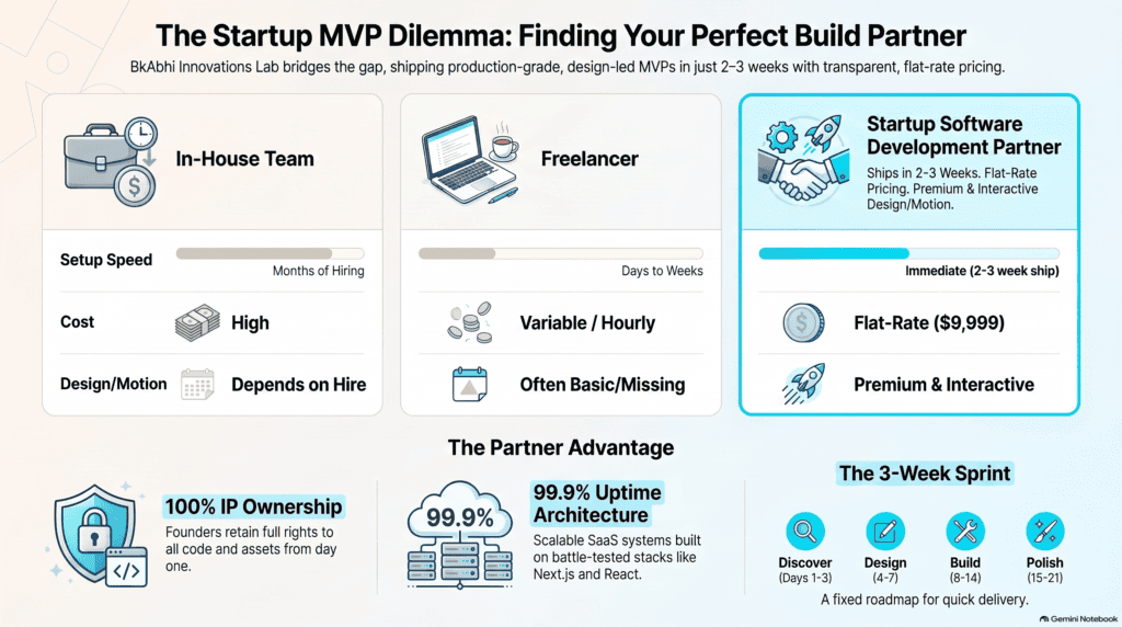software development partner for startups