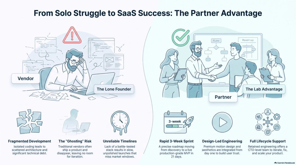 startup software development partner