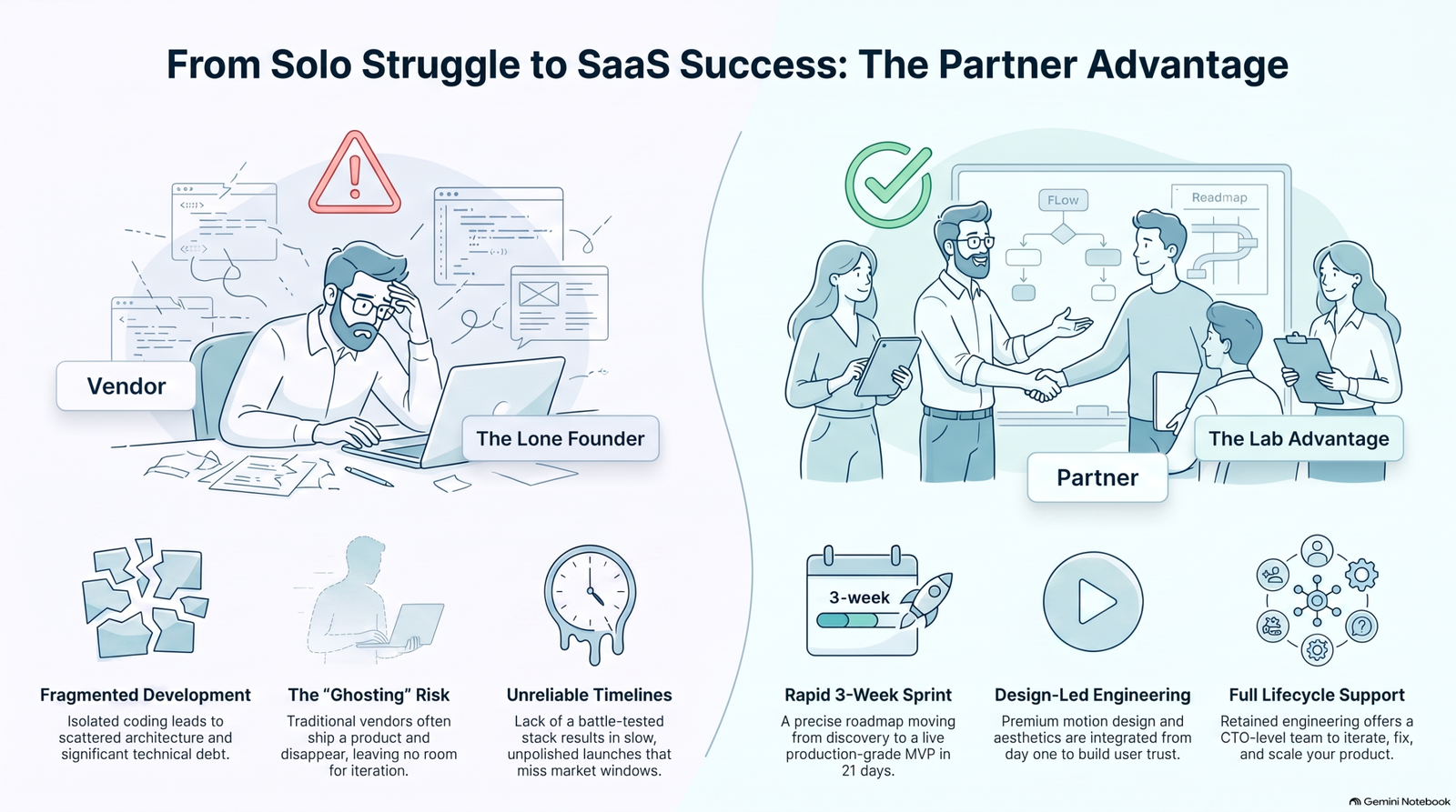 startup software development partner