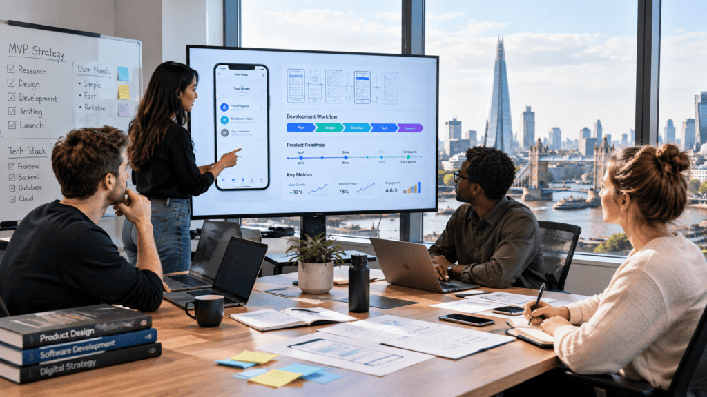 MVP development hourly rates UK