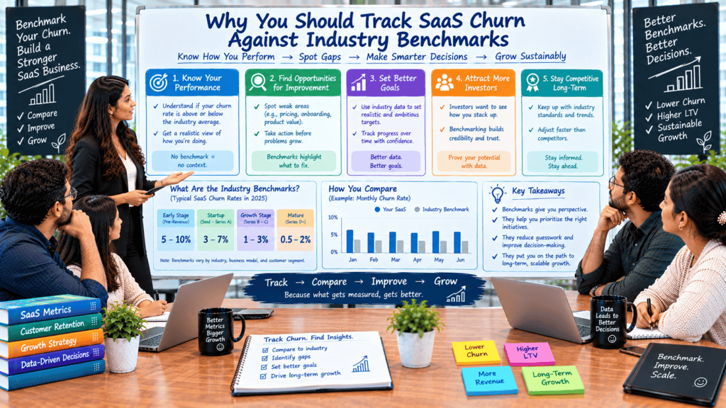 SaaS churn rate benchmarks