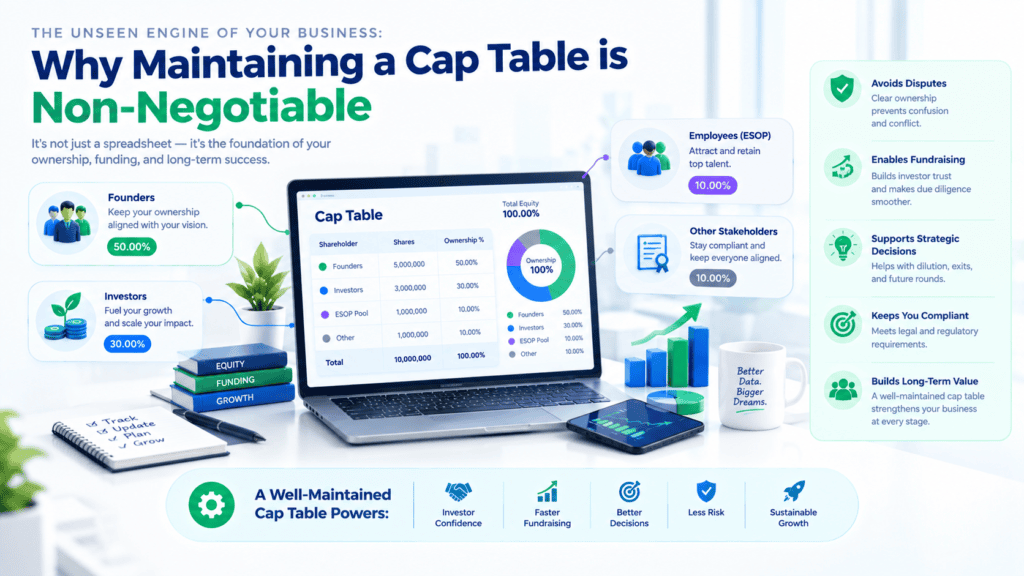 The Unseen Engine of Your Business Why Maintaining a Cap Table is Non-Negotiable