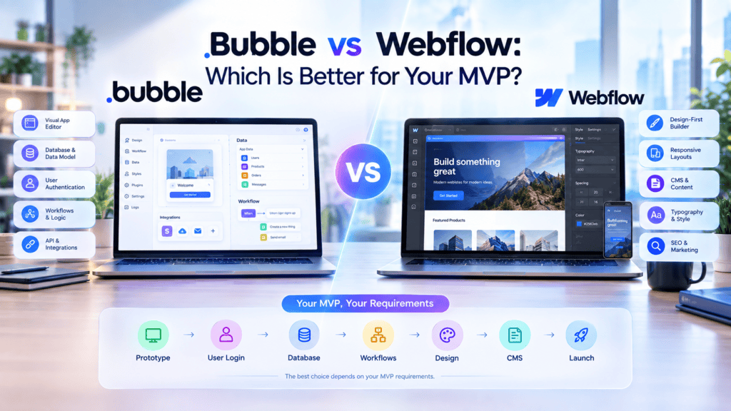 Webflow for MVP development