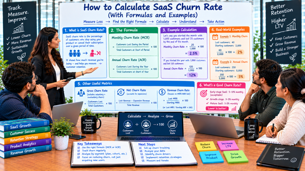 average SaaS churn rate
