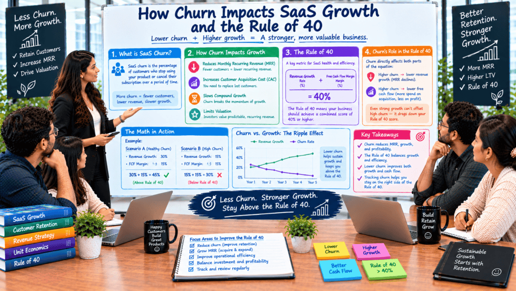 average SaaS churn rate
