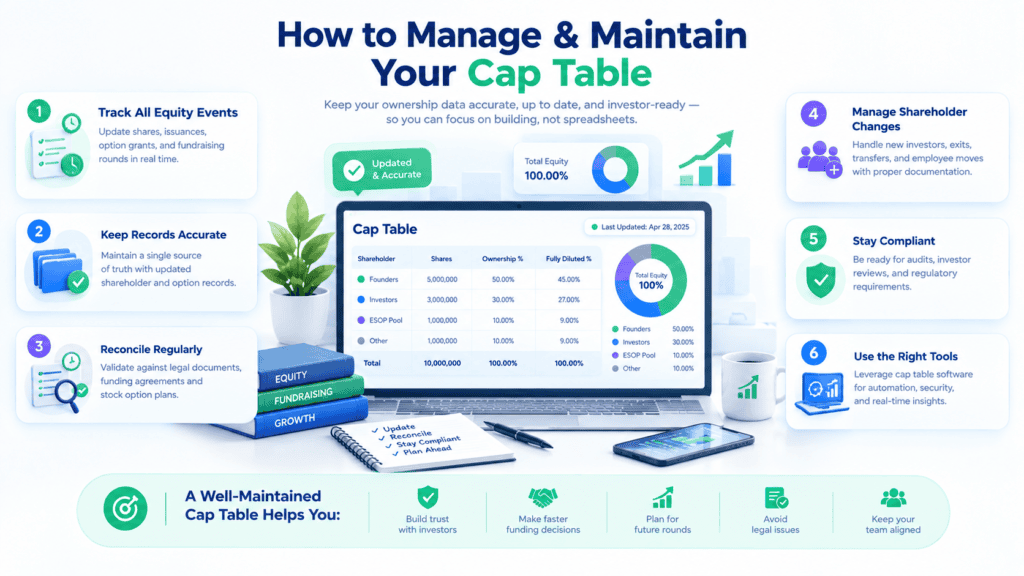 cap table for startups