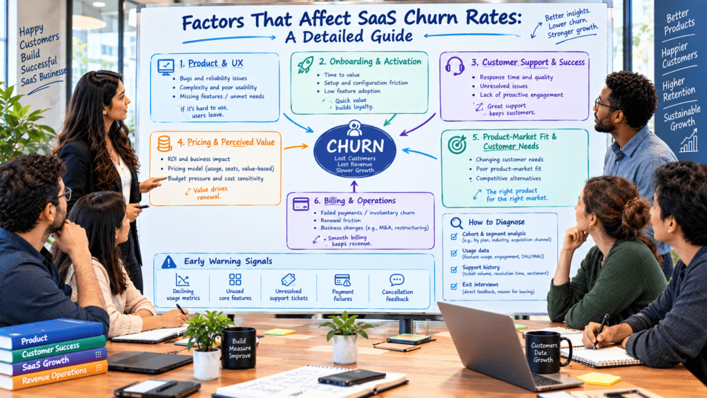 churn rate benchmarks for SaaS startups