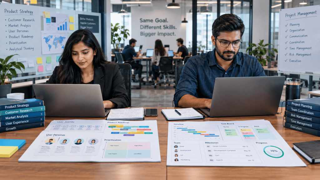 project management vs product management