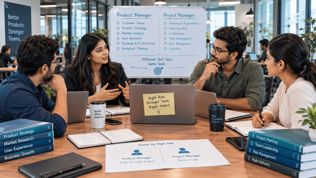 project manager and product manager difference