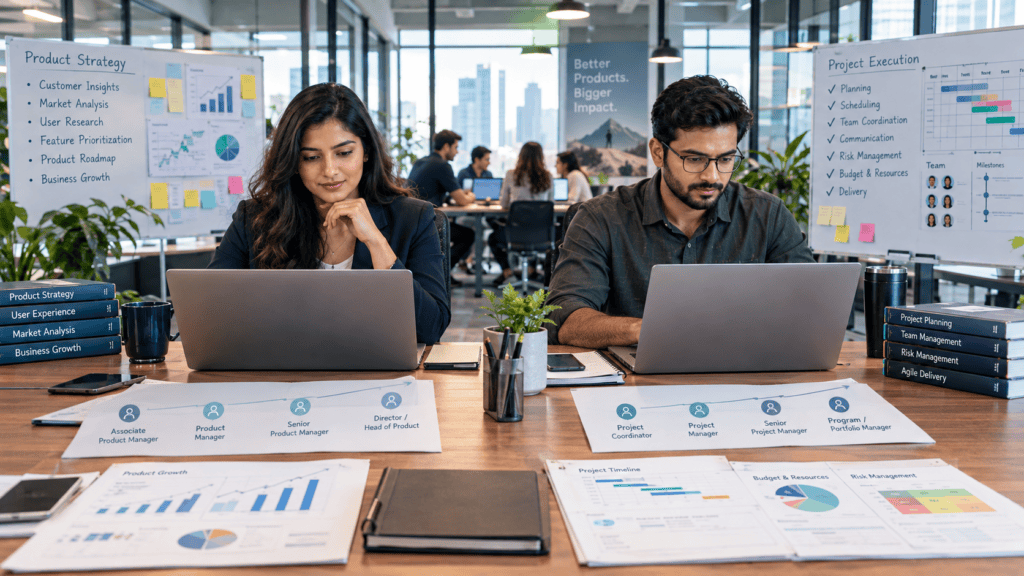 project manager vs product manager for startups