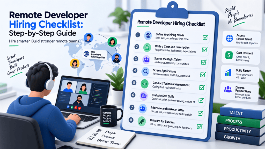 remote developer hiring checklist