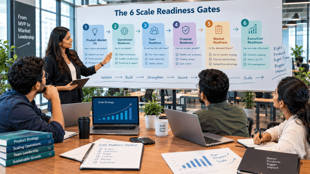scale MVP into a full product