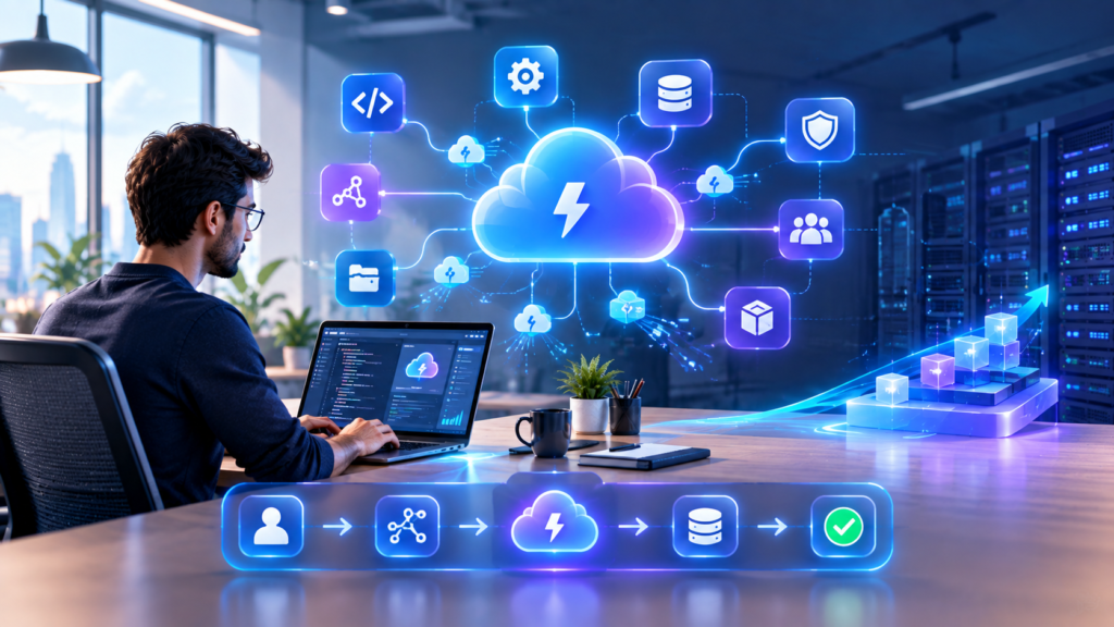 serverless vs traditional architecture