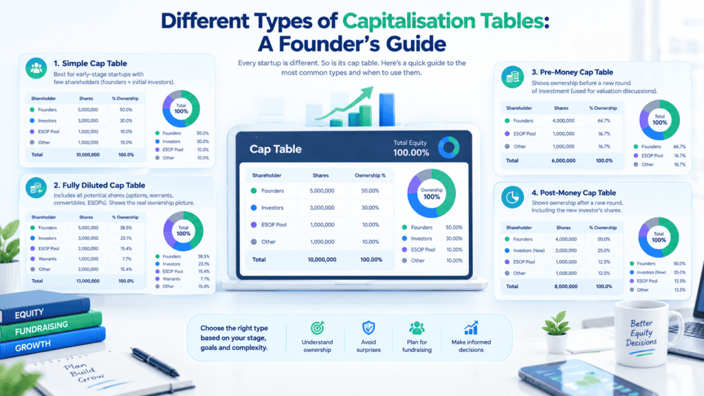 startup cap table