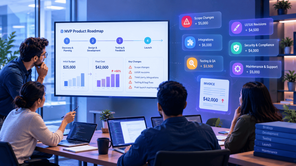 unforeseen software development costs