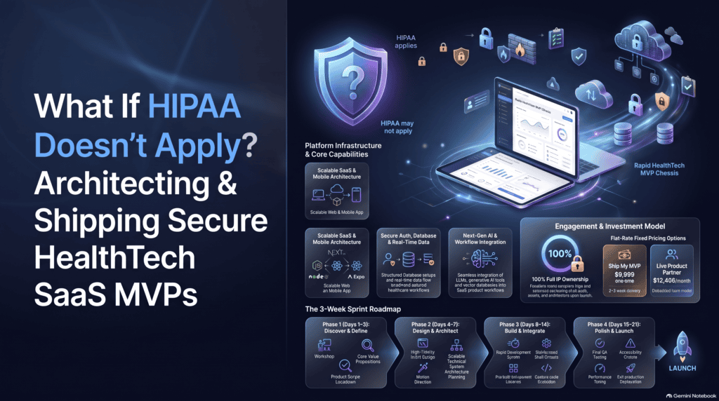 HIPAA compliant MVP development