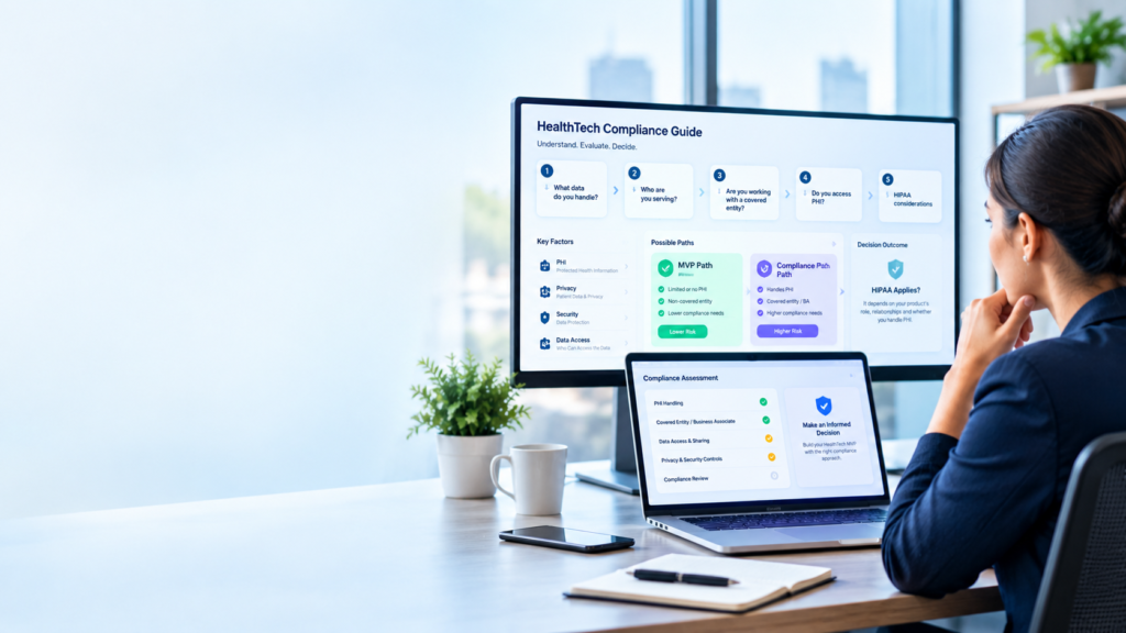 HIPAA compliant healthtech MVP