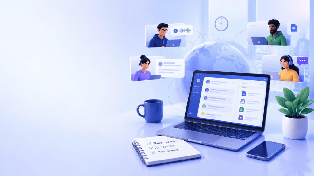 How to Implement Asynchronous Communication in a Remote Startup