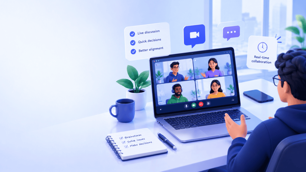 When Should a Remote Startup Use Synchronous Communication
