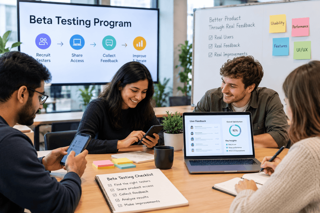 beta testing program setup