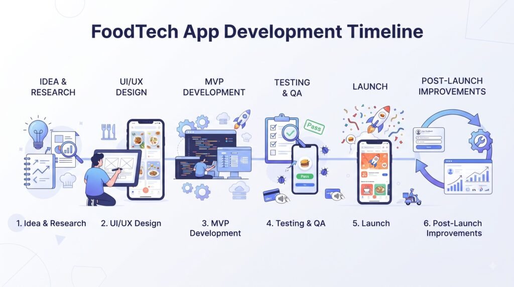 creating a food delivery app