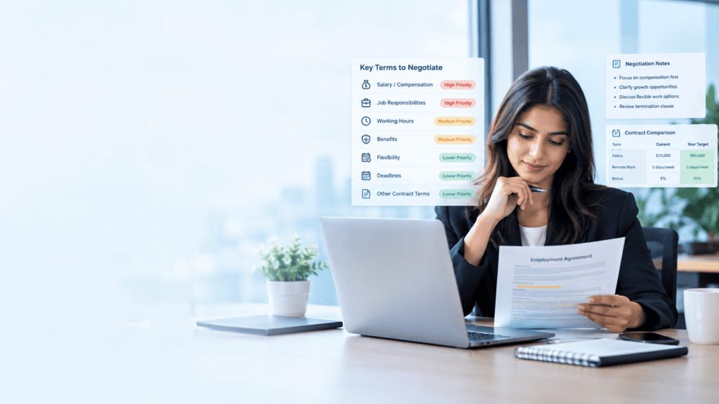 development agency contract terms