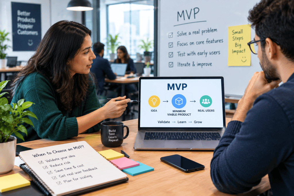 first version vs MVP