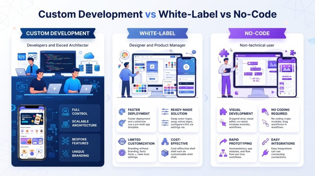 food delivery app development cost in india